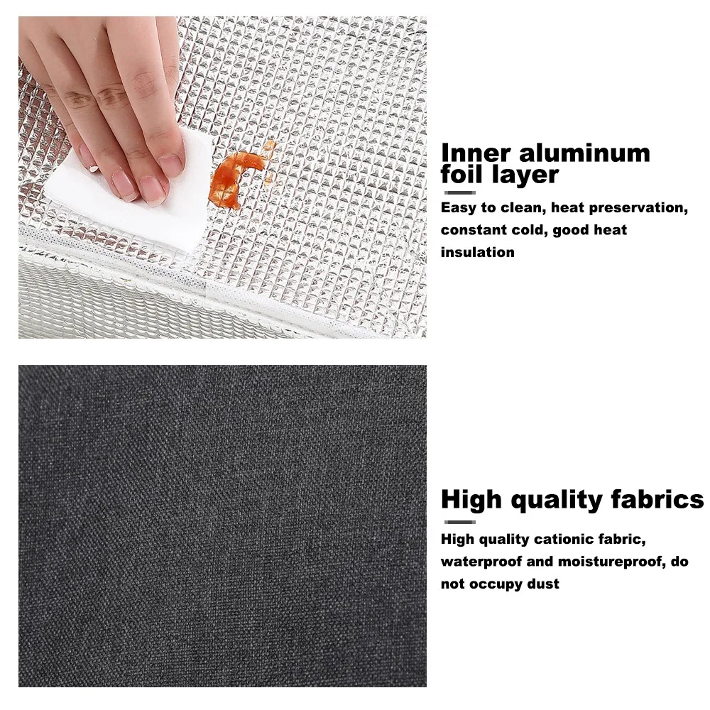 Сумки-Кулеры водонепроницаемая нейлоновая портативная Термосумка на молнии для