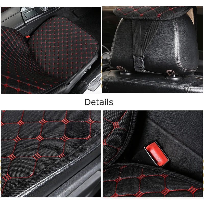 

Universal 1PCS Car Seat Cover Flax for Nissan Rogue /Rogue Sport 2016 2017 2018 2019 2020 X-Trail 2017-2020 Car Styling