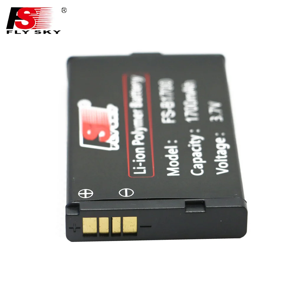 1 шт. RC батарея FS BA1700 3 7 V 1700Mah перезаряжаемая литиевая для i10/GT2B/GT3C/IT4/iT4S|battery 3.7v|3.7v