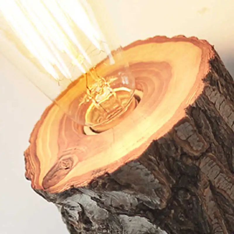 

4W LED Wood Wall Lamp Creative Bedside Light Bedroom Study Room Bra Hotel Restaurant Cafe Bar Corridor Balcony Sconce Lighting