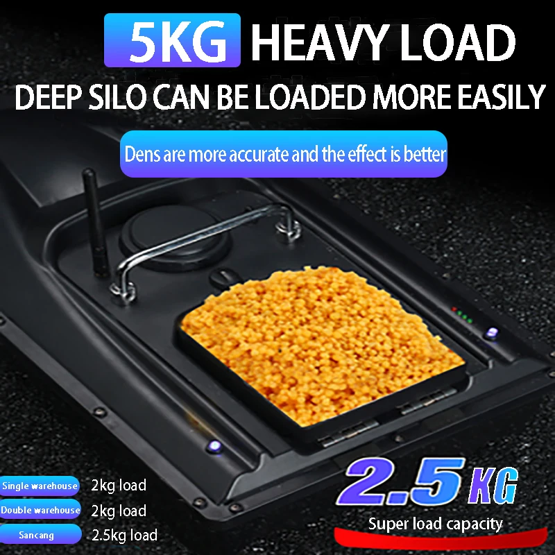 Лодка для рыбалки GPS 3 контейнера прикормки беспроводная лодка функция