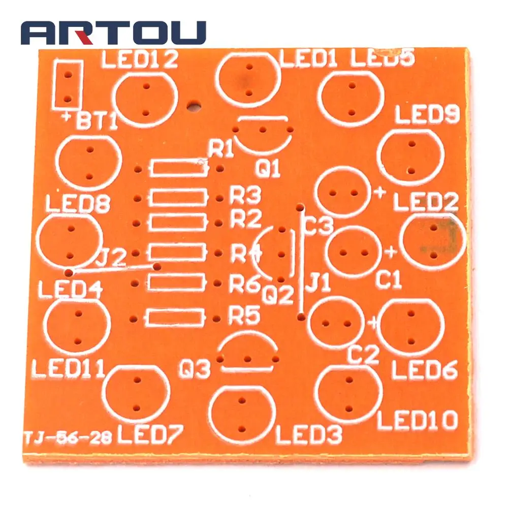 12 Светодиодный светильник для цикла производственный набор электронные