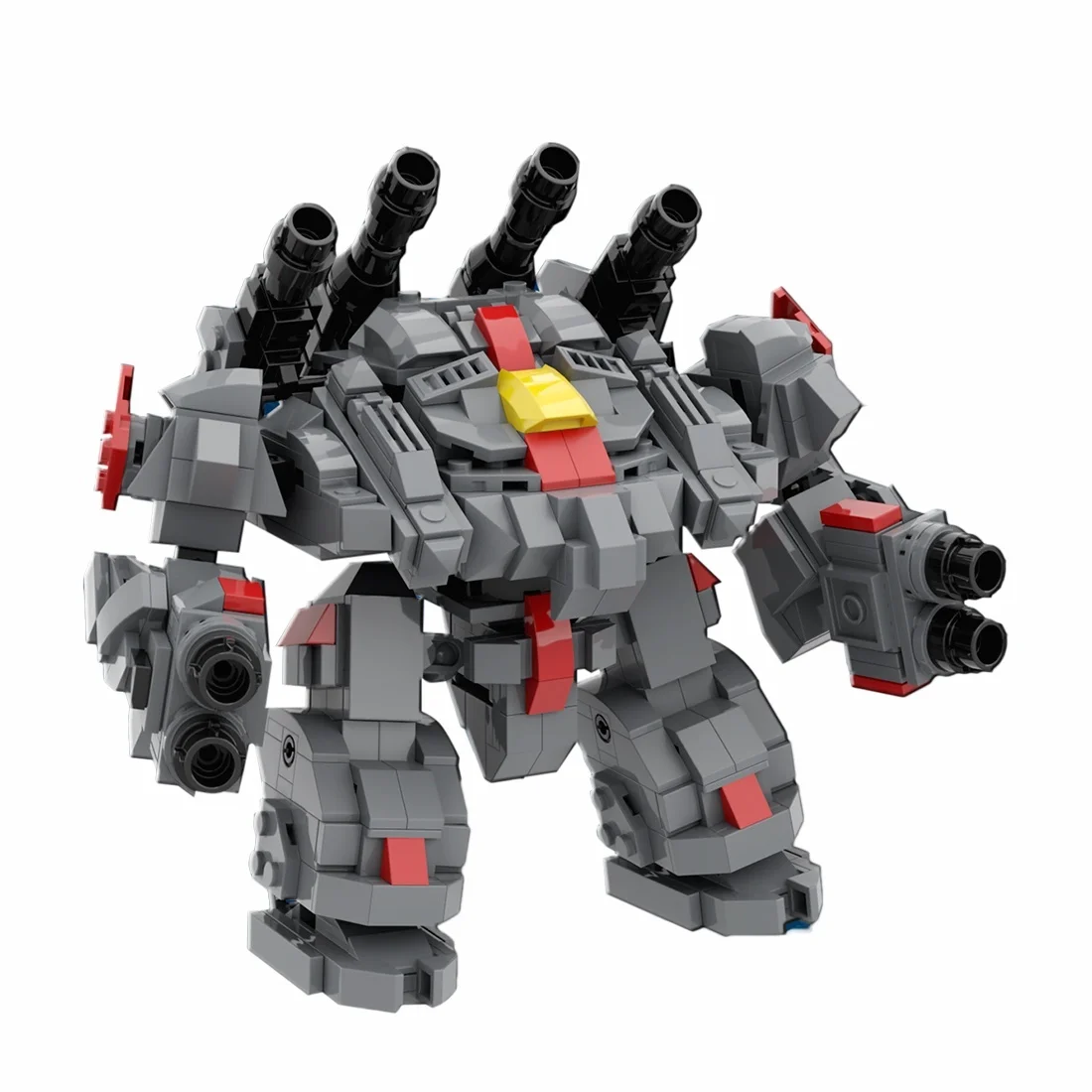 Bloco de Construção Peças Mecha Tijolos Modelo Pequenas Partículas Brinquedo Educacional 550 Moc