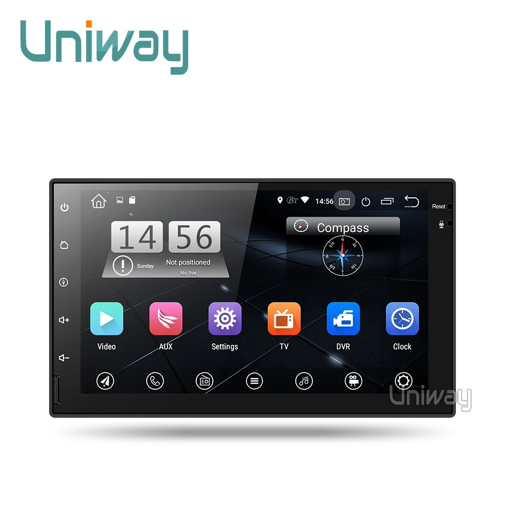 Uniway AWD7071 Android 8.1 автомобильный DVD для Nissan Qashqai X-Trail Almera Pathfinder Teana Примечание Juke мультимедийный gps-плеер