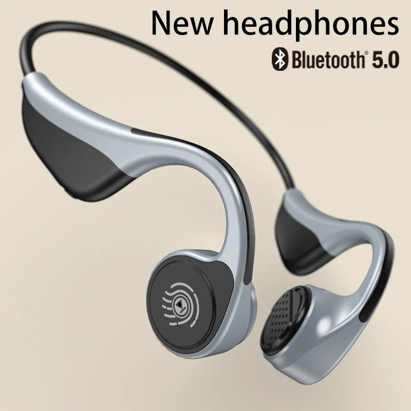 

Беспроводные наушники с костной проводимостью для Xiaomi Huawei, Bluetooth 5,0, спортивные стереонаушники с длительным временем работы в режиме ожидан...