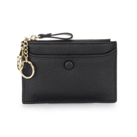 comforskin premium 100 cow leather women coin purse new arrivals ultra thin men coin pocket multi function zipper purse