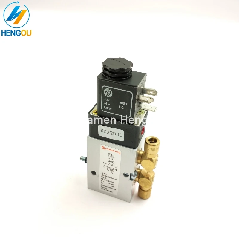 Электромагнитный клапан Heidelberg 98.184.1051 для CD102 SM102 MO Machine Valve 2625484|valve solenoid|valve machinesvalve