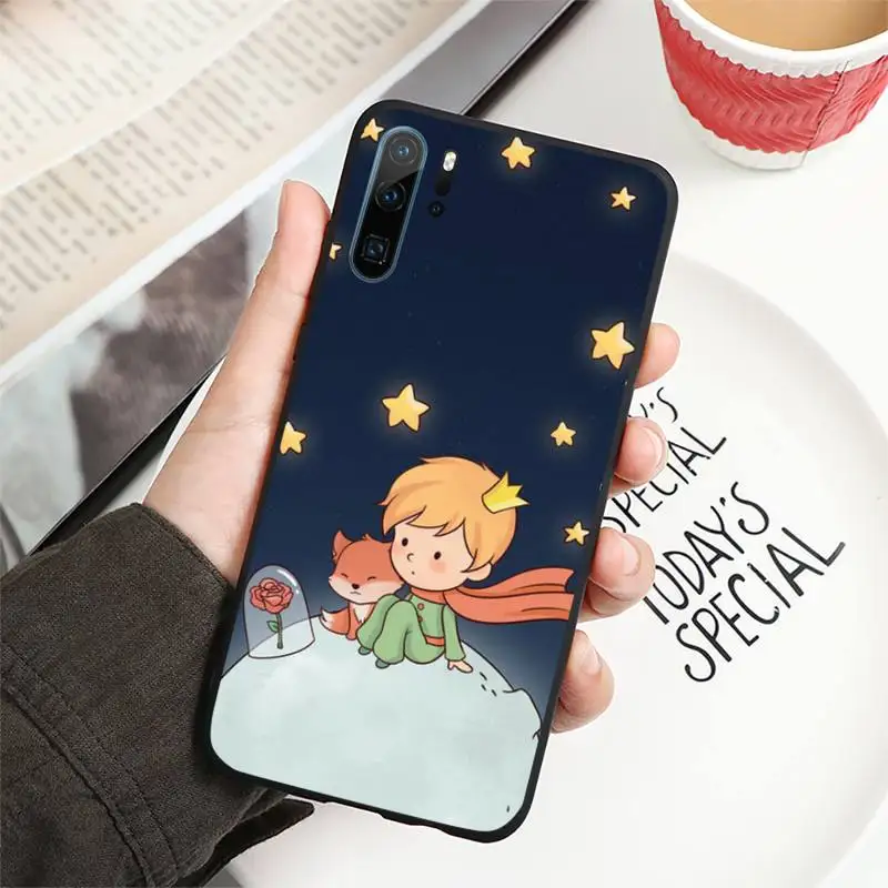

Lovely The Little Prince Phone Case For Huawei P40 P20 P30 lite Pro P Smart 2019 Mate 40 20 10 Lite Pro Nova 5t