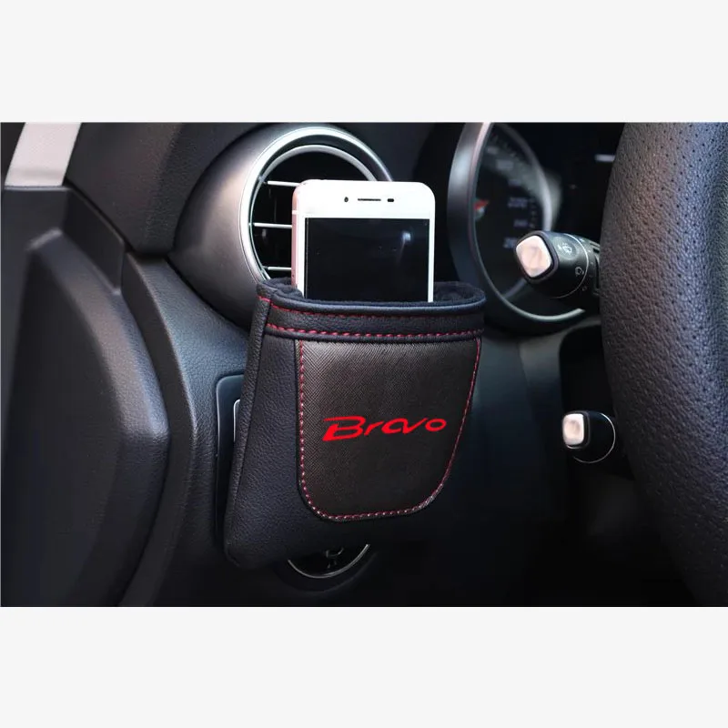 Для Fiat Bravo Автомобильная Воздушная решетка аккуратная сумка для хранения зажим
