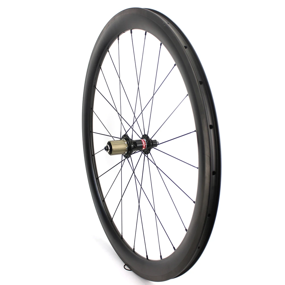 ELITEWHEELS Road 700c велосипед Wheelset карбоновые колеса Трубчатые клинчер бескамерные Novatec