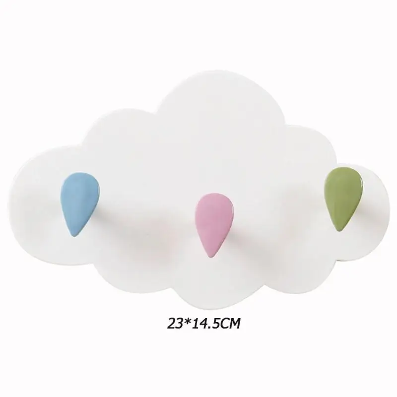 Практичные декорационные крючки ABS Moon Star Cloud shape самоклеющиеся настенные крючки кухонная вешалка для одежды сумка шляпа ключ