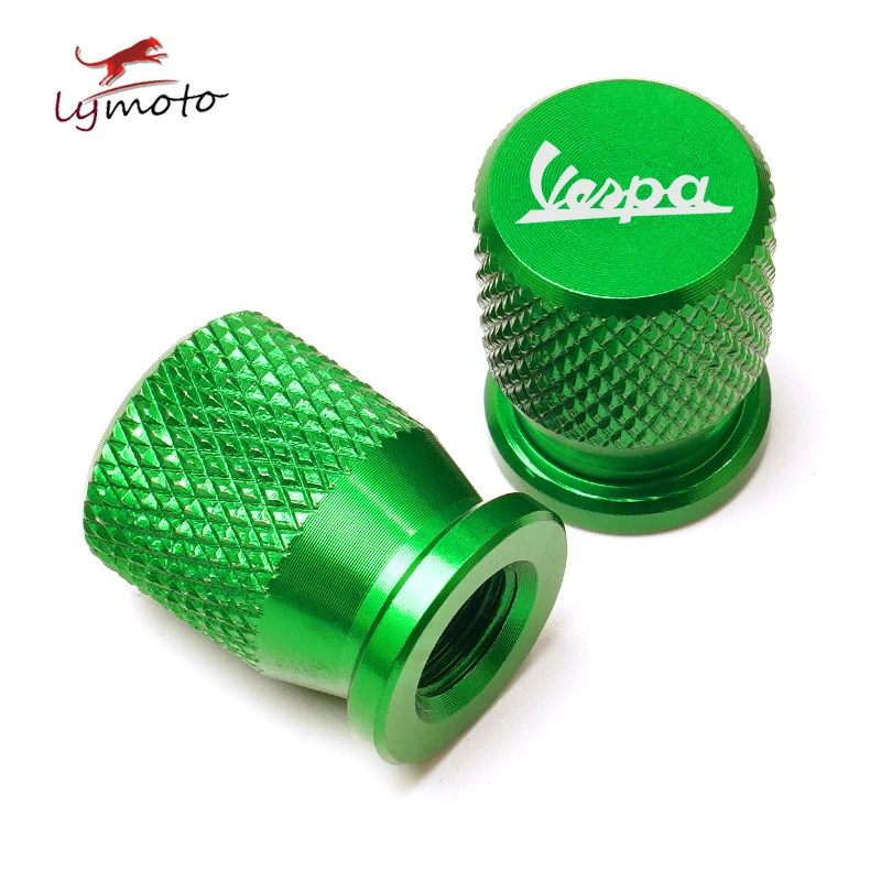 

For Piaggio VESPA Sprint Primara Scooter GTS 300 Motorcycle Accessorie Tire Valve Caps Cover&Embroidery Key Chain Keychain