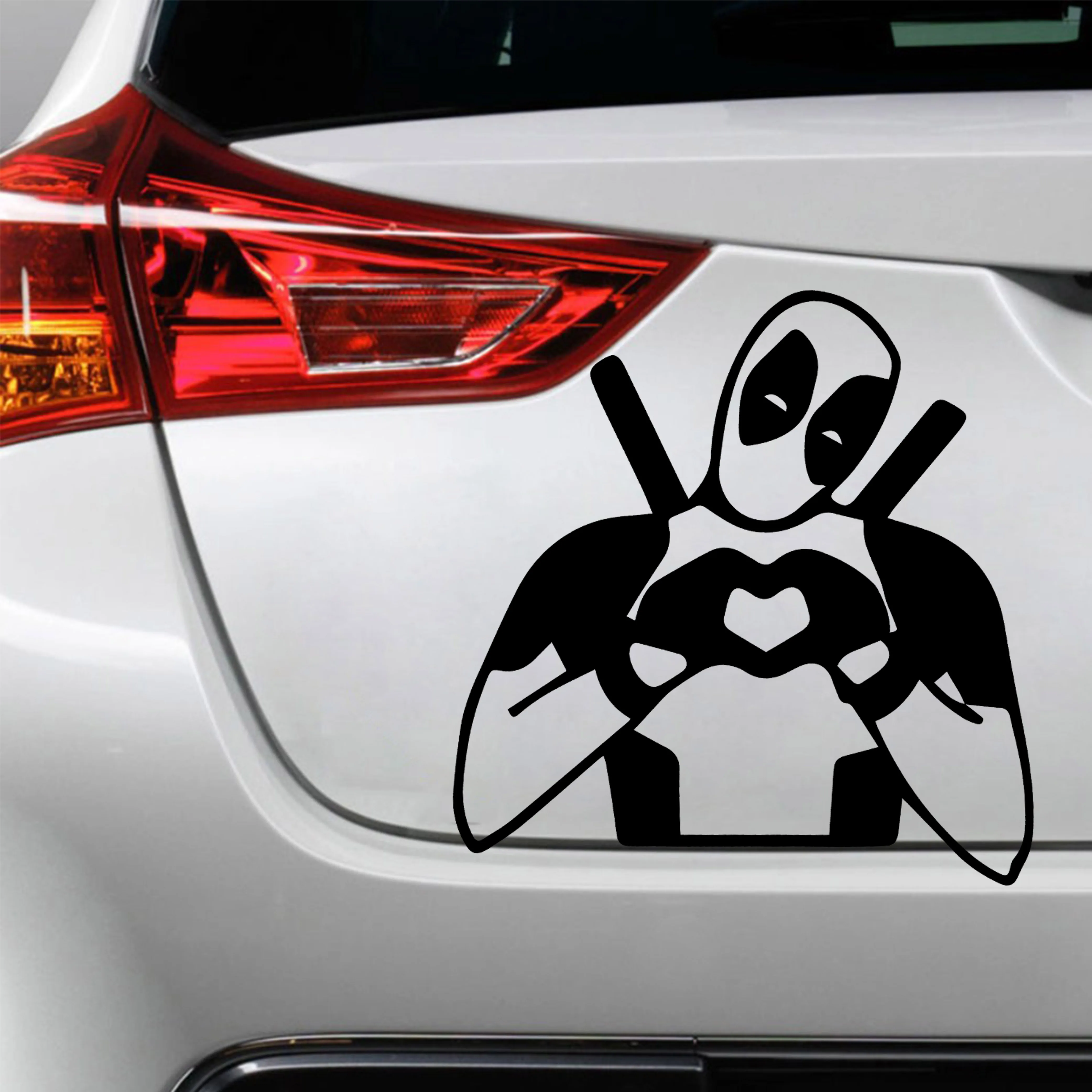 

New Design Deadpool Auto Sticker Window Decal Vinyl Art Pattern Art Car Body Stickers Waterproof