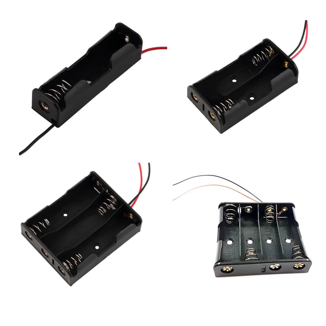 1 шт. Батарея держатель чехол для 1/2/3/4 батарейки типа АА 5 V сухая ящик хранения с