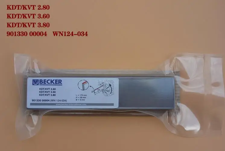 Углеродные лопатки Becker DT/VT 3 40/4 40 901352 00007 7 шт. фирменные новые лезвия|Детали