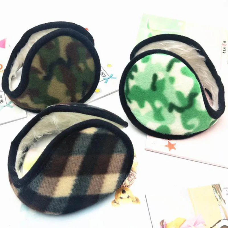 Мужские однотонные зимние наушники Calymel теплые для взрослых повседневные Новые