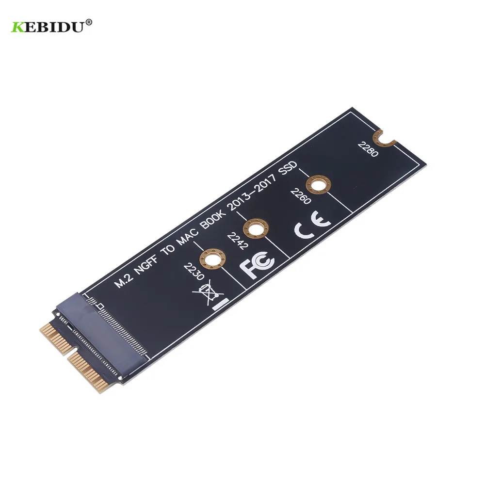 Карта адаптера M.2 NVME SSD для MacBook Air Pro Retina 2013-2017 обновленный комплект NVME/AHCI A1465 A1466 A1398