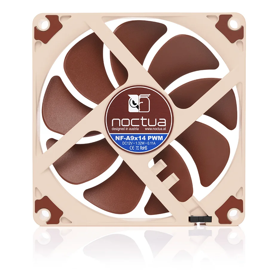 Ультратонкий вентилятор Noctua 12В/4PIN ШИМ радиатор тихий для кулера процессора ПК