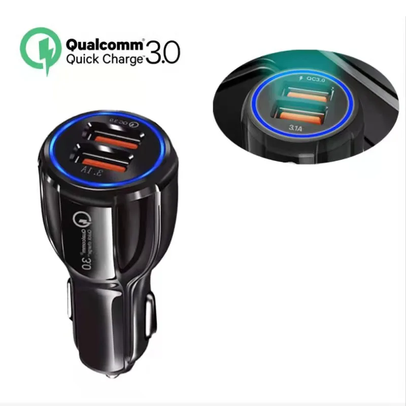 

Автомобильное зарядное устройство с двумя USB-портами, 3,0 А