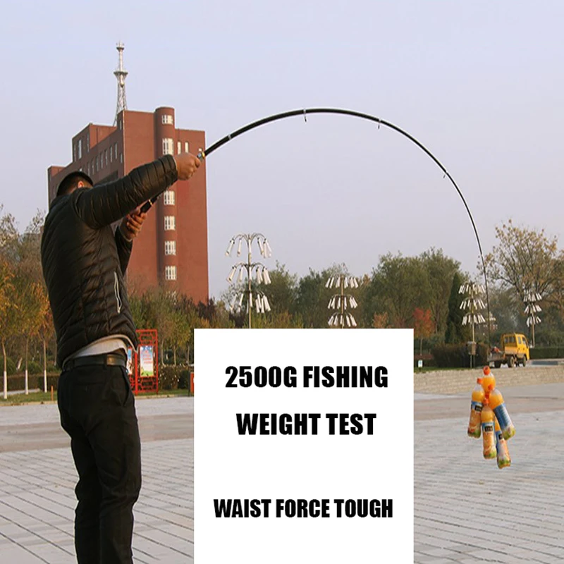 2.1M-3.6M Spinning Feeder Fishing Rod Sea Fish Pole Telescopic FRP Hand Remotely Carbon Rods | Спорт и развлечения