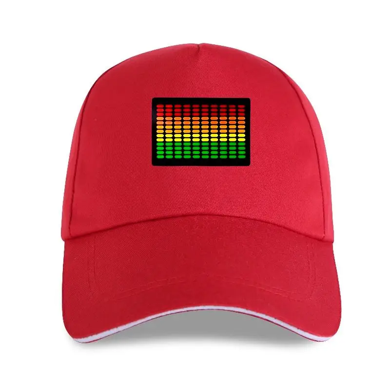

New Men's LED Equalizer Sound Activated Luminescent Baseball cap