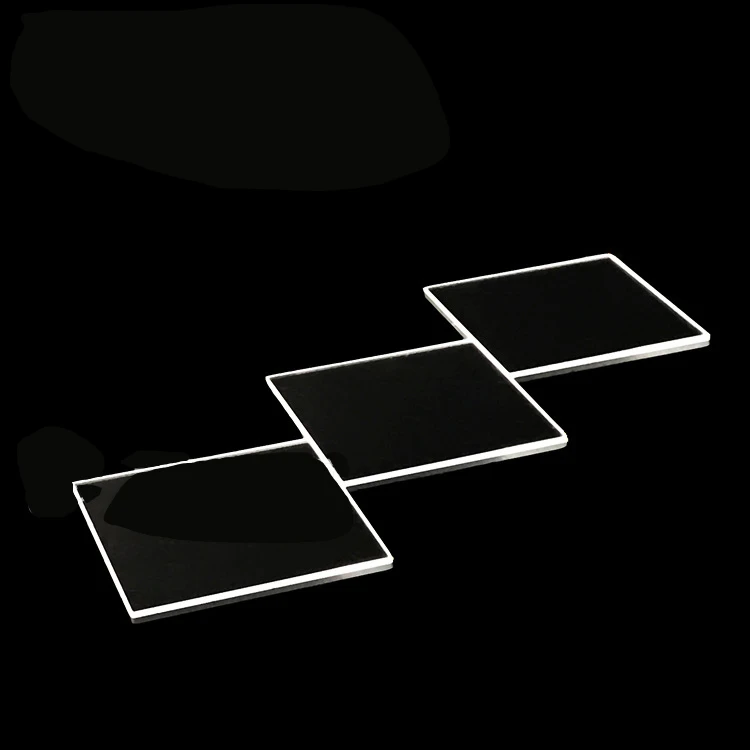 High Permeability Quartz Glass Square 25*2*2mm Spot JGS1 Far Ultraviolet Optical Coating Substrate | Инструменты