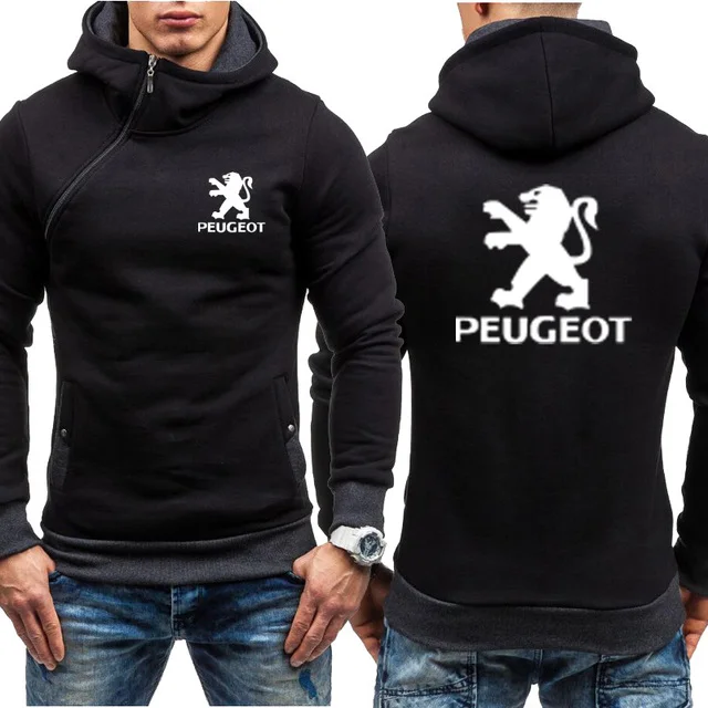 

Men Hoody Spring Peugeot Car Logo Sweatshirt Hoodies Fashion Autumn Fleece Cotton Zipper Jacket HipHop Harajuku Male Clothing