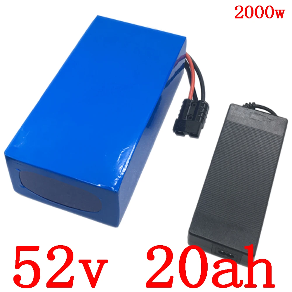 

Ebike Battery 36V 20Ah 48V 20Ah 52V 20Ah Electric Bike Lithium Battery for 2000W 1000W 750W 500W Bafang BBS03 BBSHD BBS02 Motor