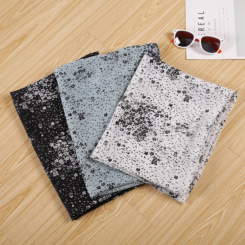 Шифоновая ткань летняя шифоновая 75D для рукоделия Лоскутная Ткань с принтом