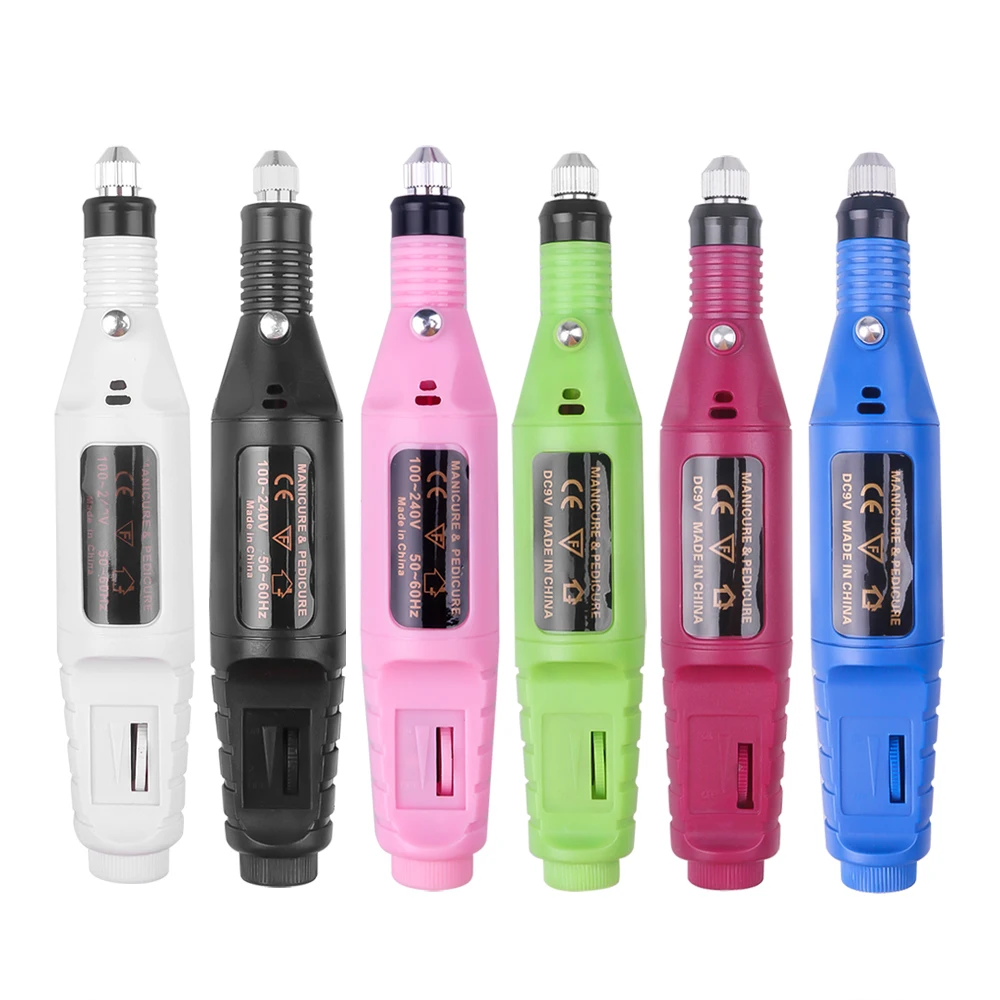 

1 Set Professional Electric Nail Drill Machine Manicure Machine Pedicure Drill Set Ceramic Nail File Nail Drill Equipment Tools