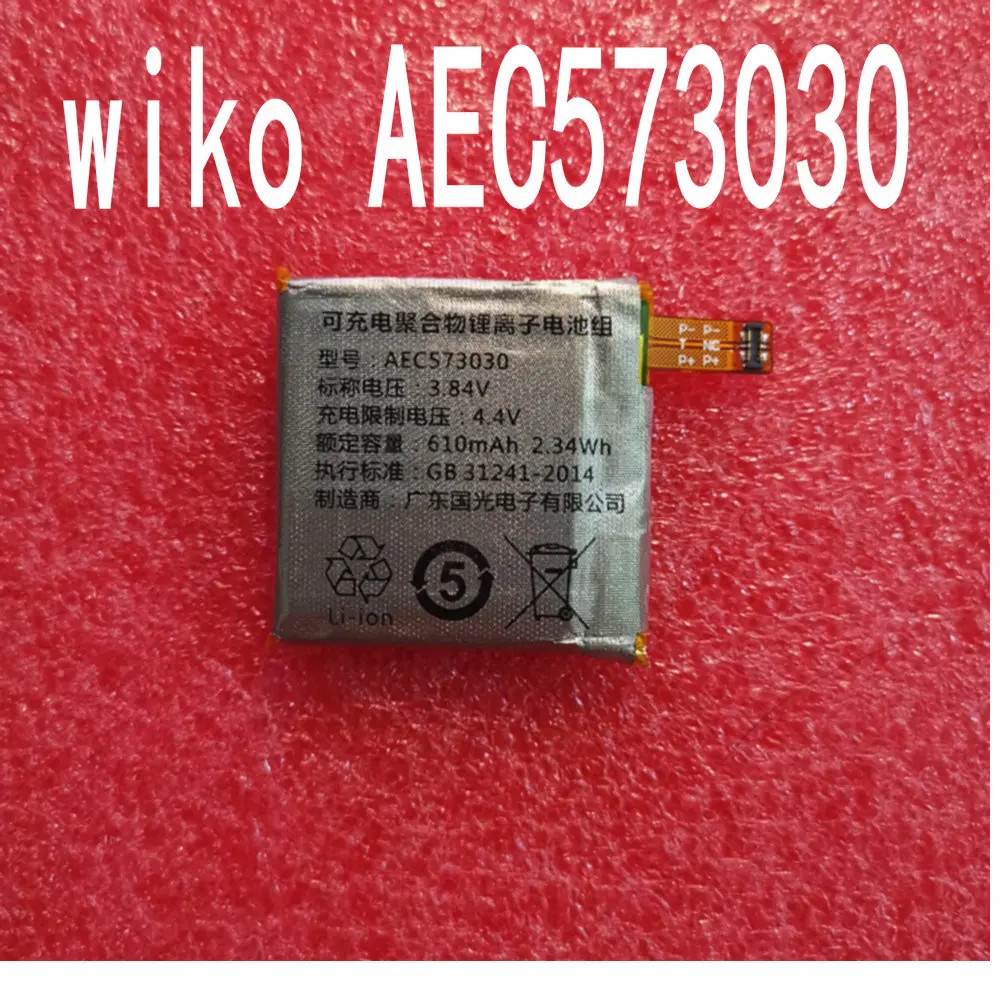 Оригинальный аккумулятор размера 610 мАч В постоянного тока для гарнитуры Wiko AEC573030