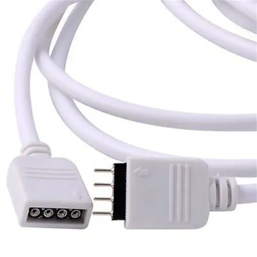 1 м 2 5 4 pin 5pin 6pin светодиодный разъем Удлинительный кабель провод с иглой для RGB RGBW