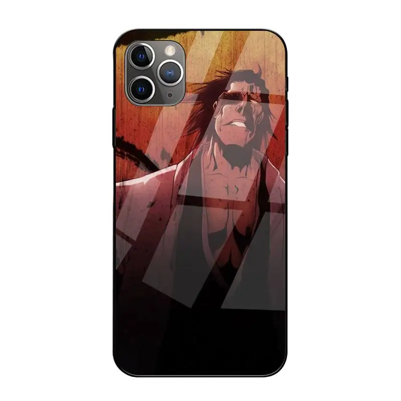 

Bleach Phone Case Tempered Glass For Iphone6plus 6S 7 7plus 8 X XS XSmax XR 11 12 Pro Max 12mini