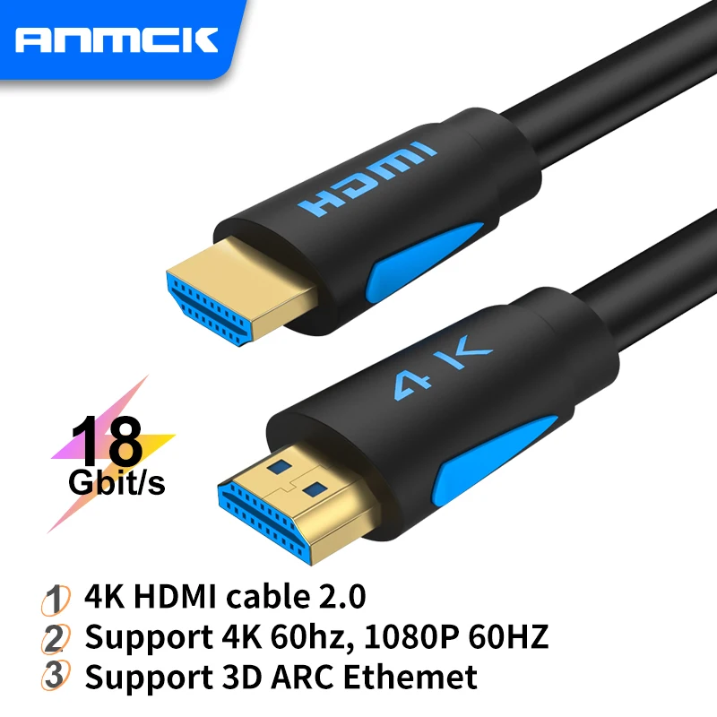 4K HDMI кабель V2.0 провод для Xbox PS5 PS4 Nintendo ноутбуки 60 Гц 8K сплиттер цифровой шнур 3 м 5 8