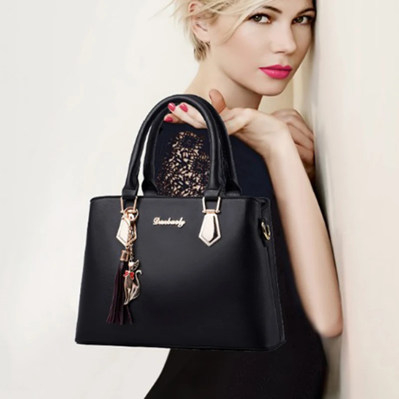 Модная женская сумка комплект из 2 предметов Женская сумочка роскошная через