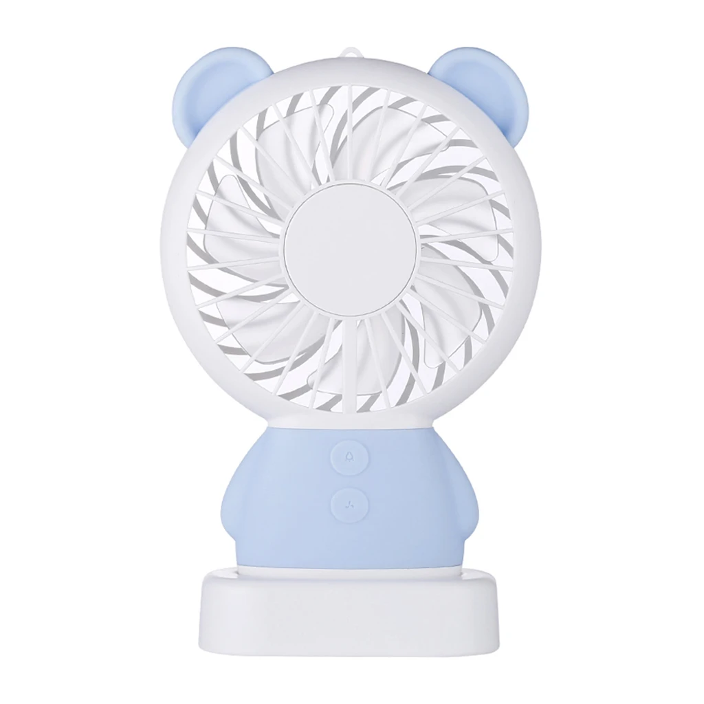 

Small Personal USB Fan - Portable Mini Table Desk Fan LED Lighting Changing Desktop Desk Table Fan Personal Fan