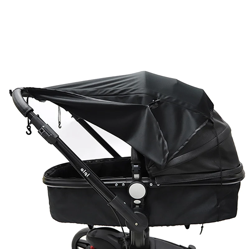 

Baby Stroller Accessories Awning Protection Sunscreen Crib Cart Pushchair Parts Awning With Carry Cloth Bag Infant Stroller Part