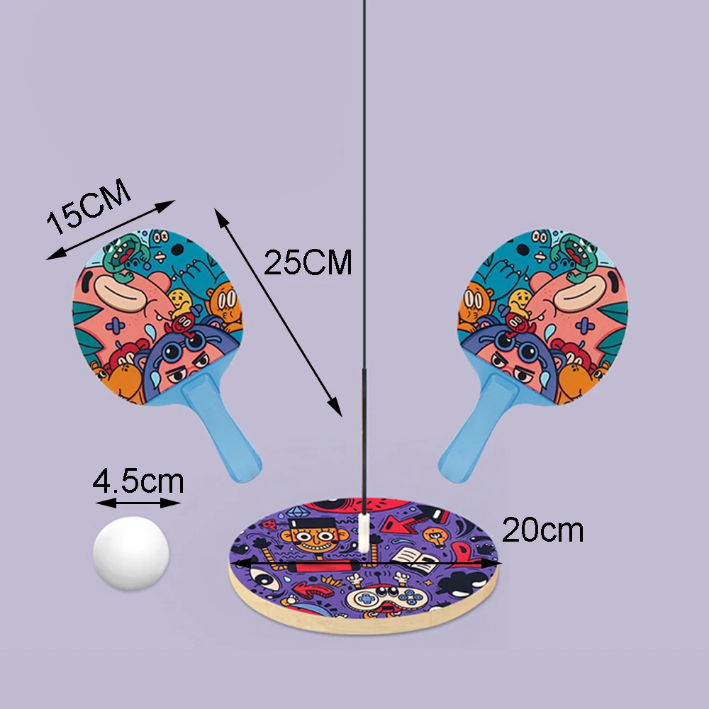 Новинка 2020 Тренировочный Набор для пинг-понга портативный детский Настольный