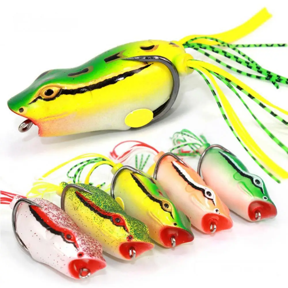 

35% Discounts Hot! 5.4cm 11.8g Fishing Artificial Hard Lifelike5 Lure Wobbler Frog Shape Fish Swim