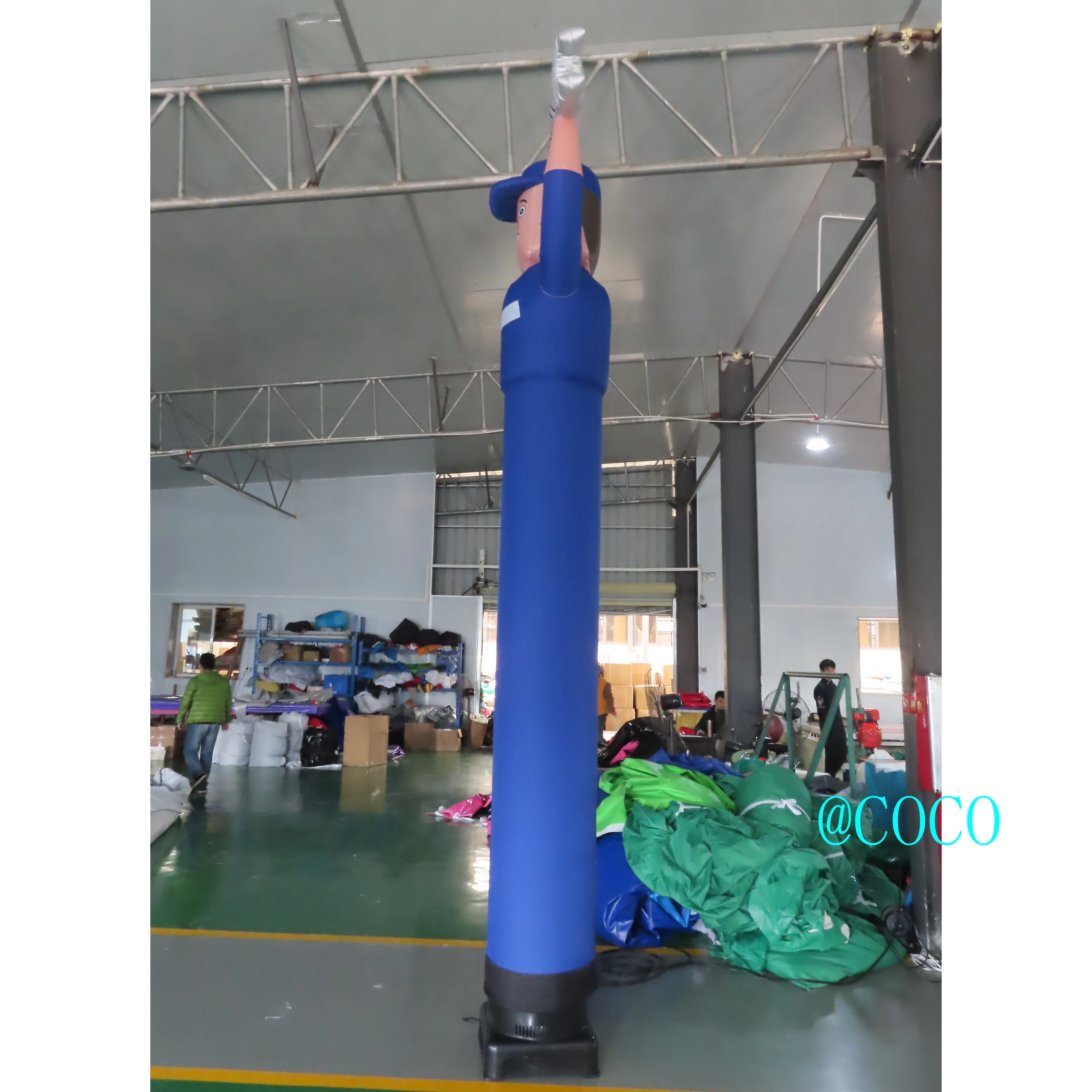 free air ship to door!5m/17ft high inflatable dance man car shop outdoor adverting sky dancer | Игрушки и хобби