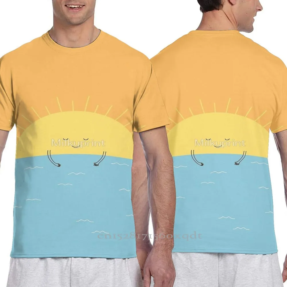 Доброе утро солнечный свет! Футболка Мужская/женская с принтом модная тенниска