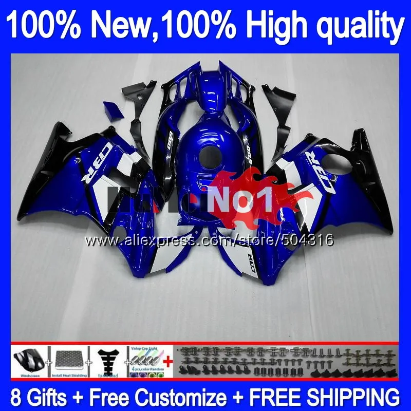 

Корпус + резервуар для HONDA CBR600FS CBR 600F3 600 F3 CC 97-98 3MC.8 заводской синий CBR600 F3 FS 600CC CBR600F3 97 98 1997 1998 обтекатели