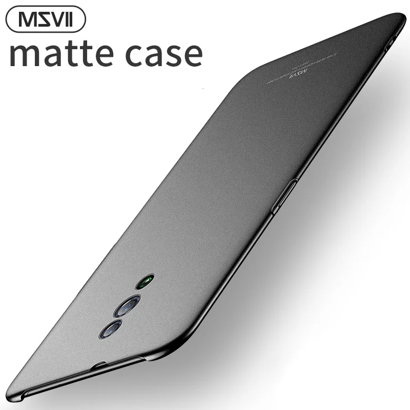 Тонкий матовый чехол Msvii для OPPO Reno Ace 3 Pro жесткий 2 задняя крышка с полной
