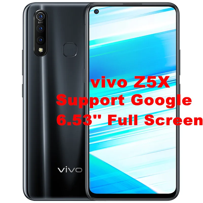 Оригинальный смартфон vivo Z5x Android 9 5000 мАч 6 53 дюйма 4 ГБ 64 Восьмиядерный процессор
