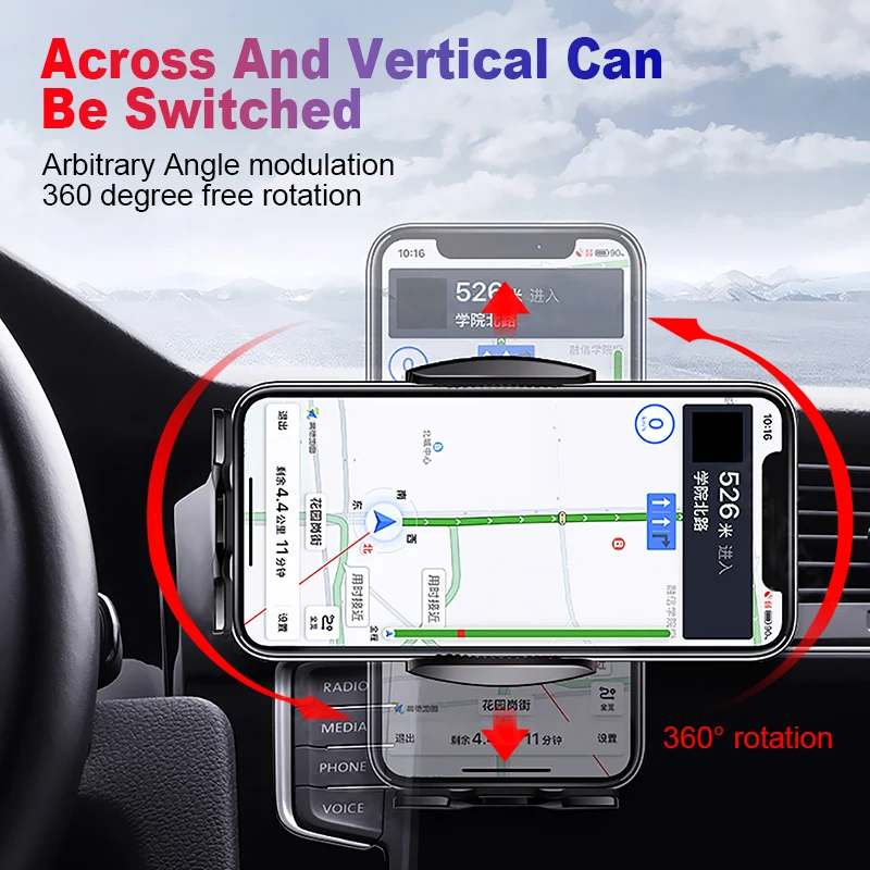 

KSTUCNE 10W Car Wireless Charger Mount For iPhone 12 11 Pro XS XR X 8 Samsung S20 S10 Intelligent Infrared Fast Wireless Charger