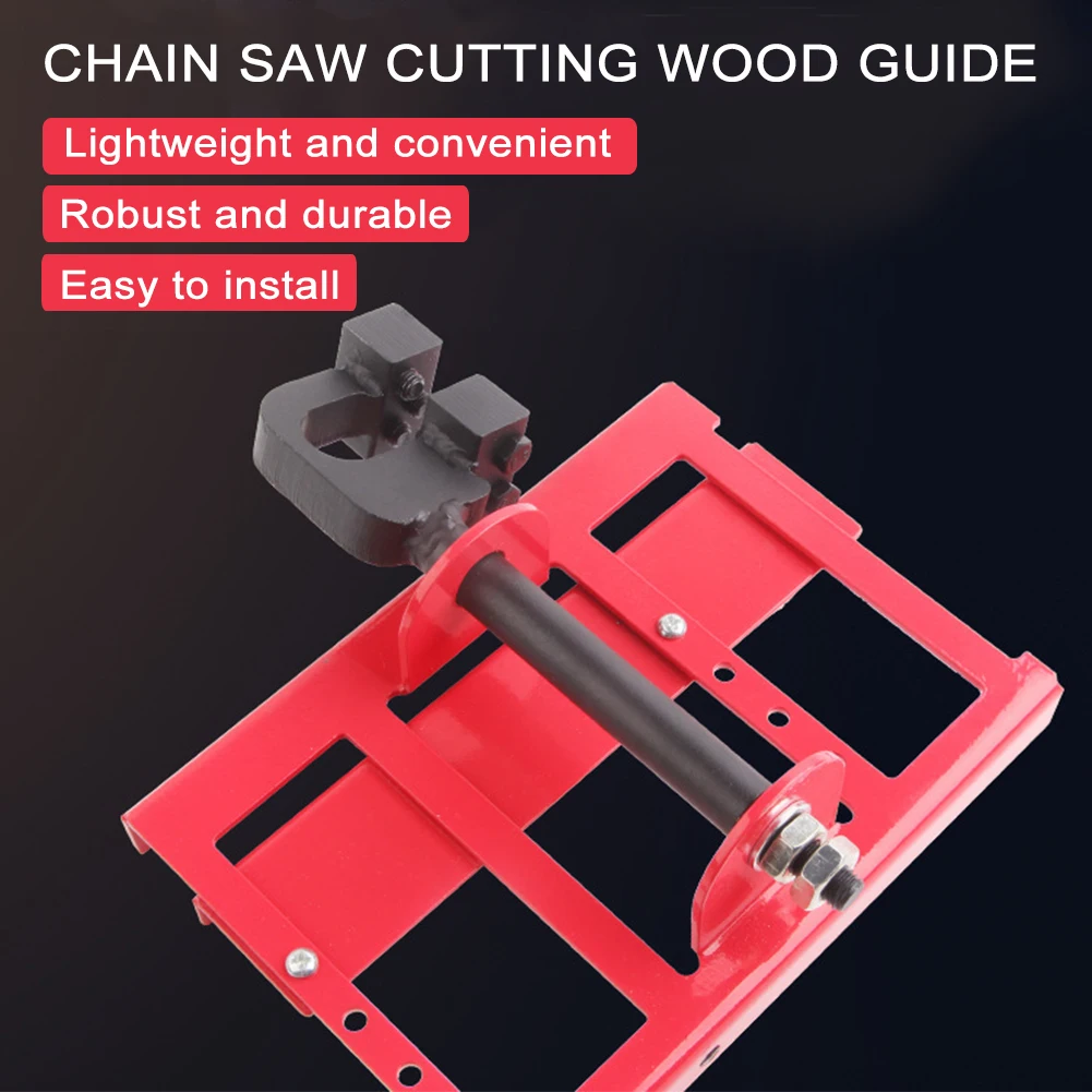 Woodworking Chainsaw Mill Lumber Timber Cutting Saw Guide Steel Attatchment Wood for Builders Woodworkers | Инструменты