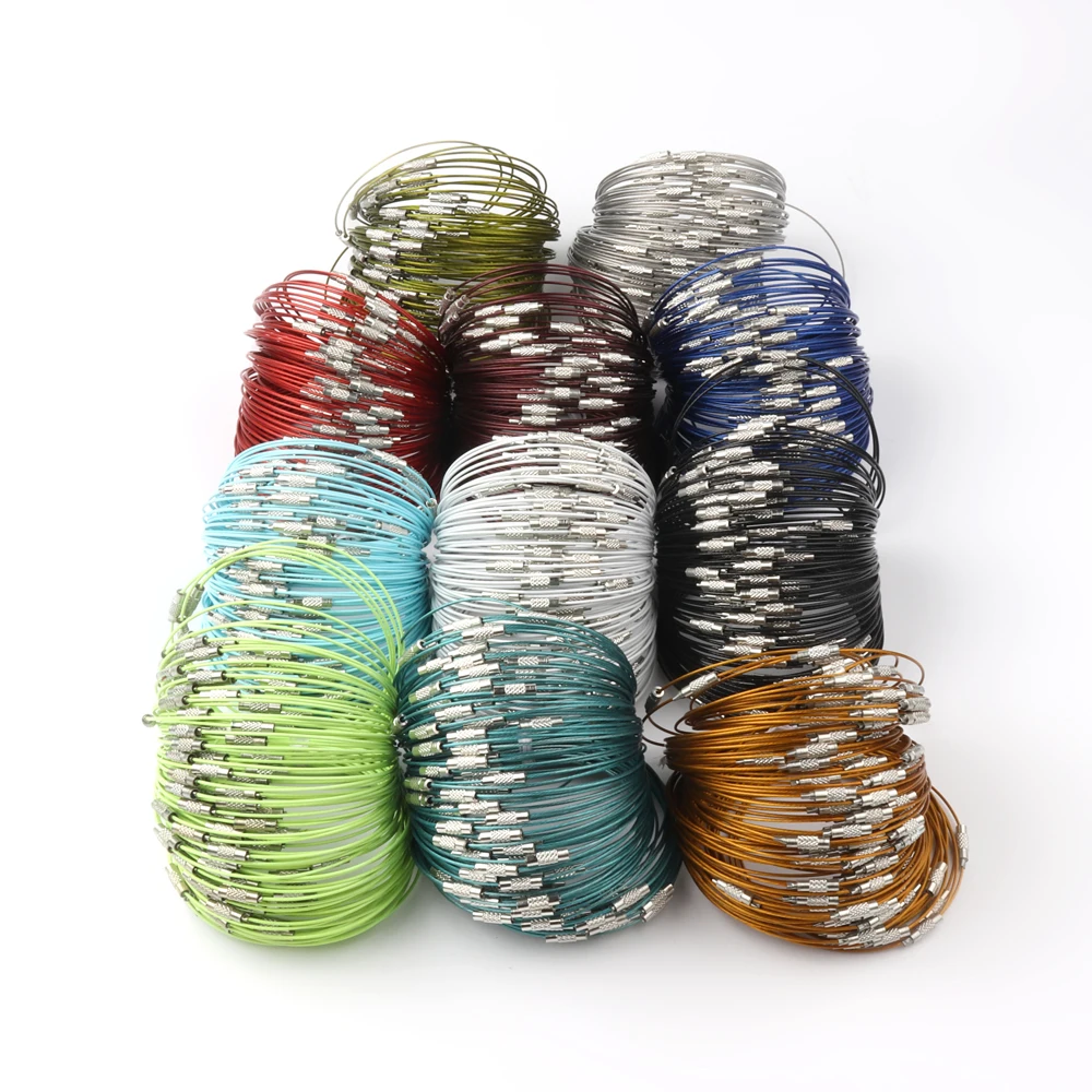 Круглый брелок для ключей из нержавеющей стали 20 цветов | Украшения и аксессуары