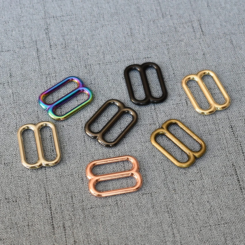 Металлическая скользящая Пряжка 10 шт./лот 20 мм используется для сумок ремешков