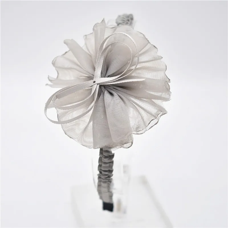 Корейская Кружевная повязка на голову украшение из жемчуга блесток лук-резинки