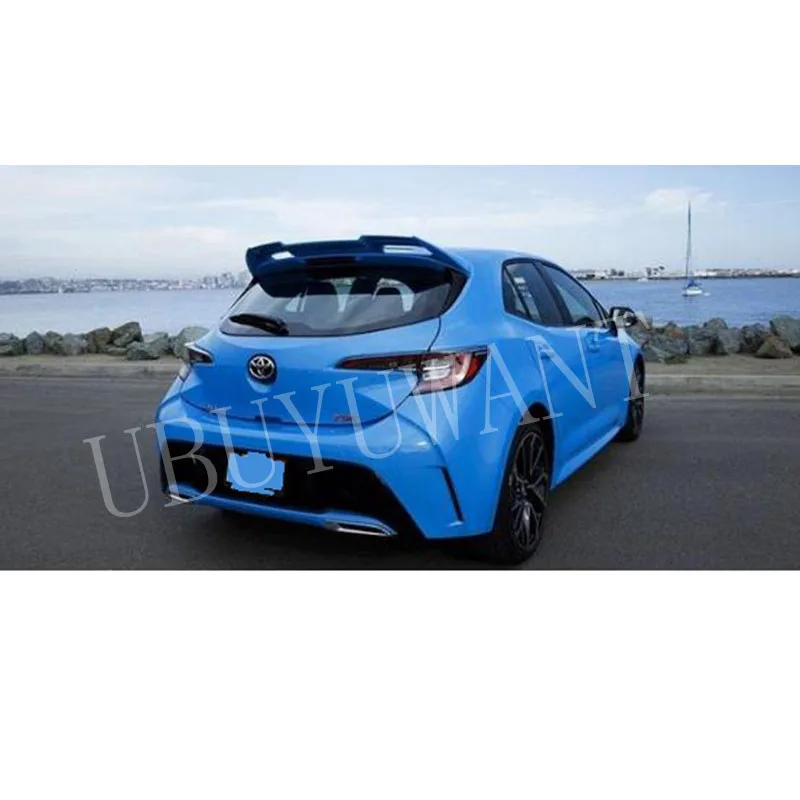 Для TOYOTA Corolla хэтчбек спойлер 2019 Высокое качество ABS Материал заднее крыло праймер